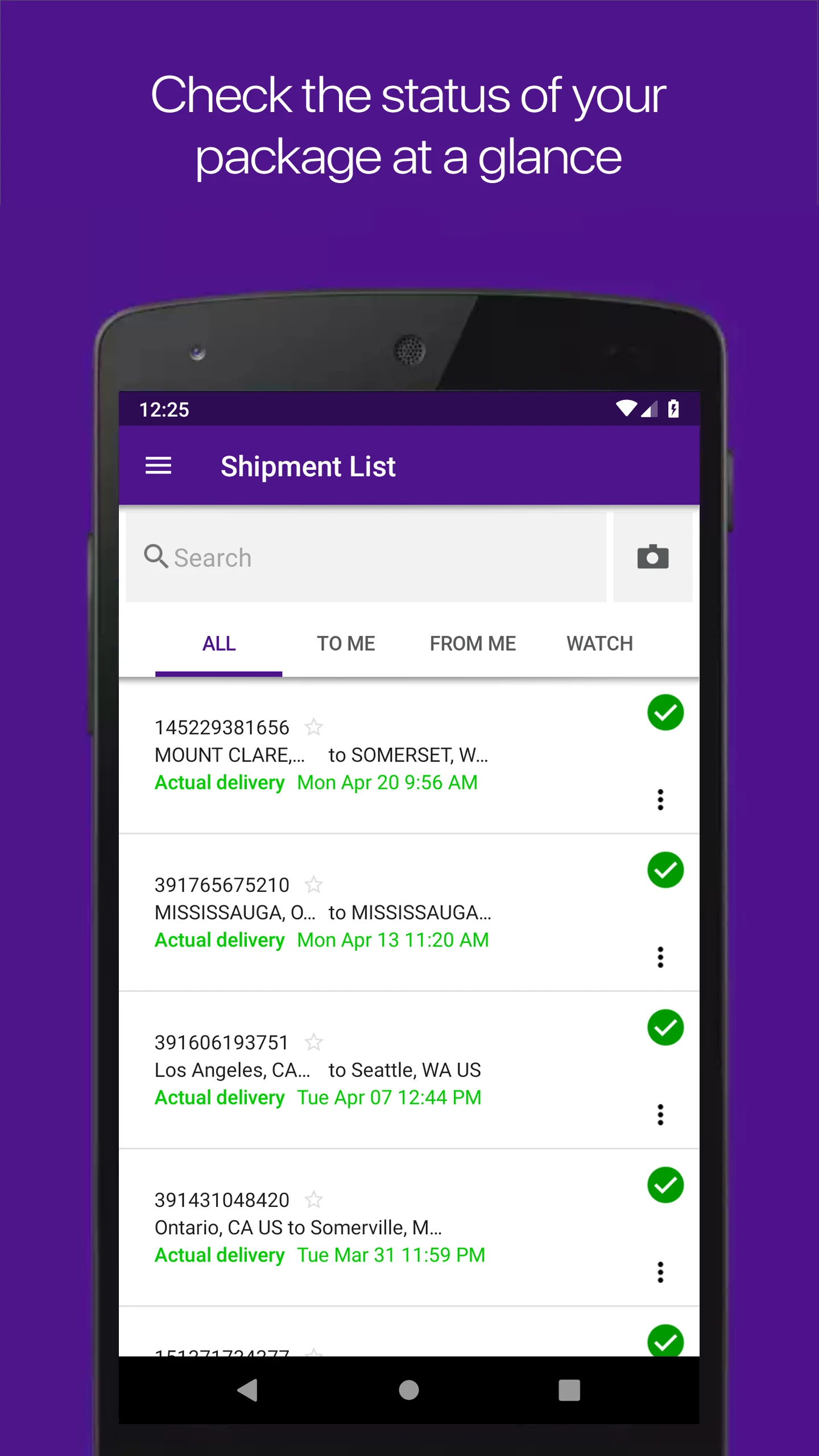 FedEx Mobile screenshot